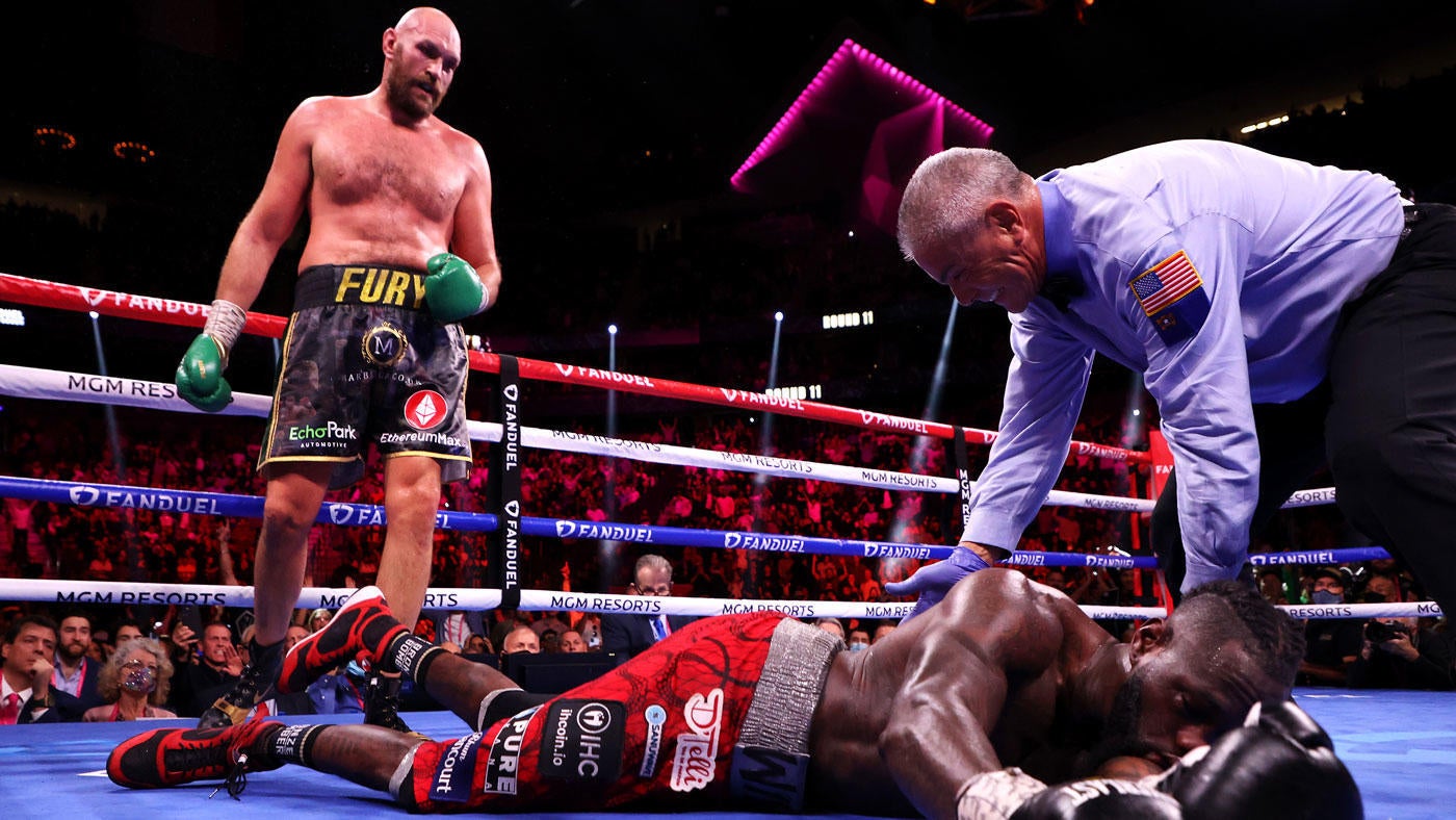 Tyson Fury vs. Deontay Wilder 3 fight results: 'Gypsy King' rallies to TKO 'Bronze Bomber' in epic thriller - CBSSports.com