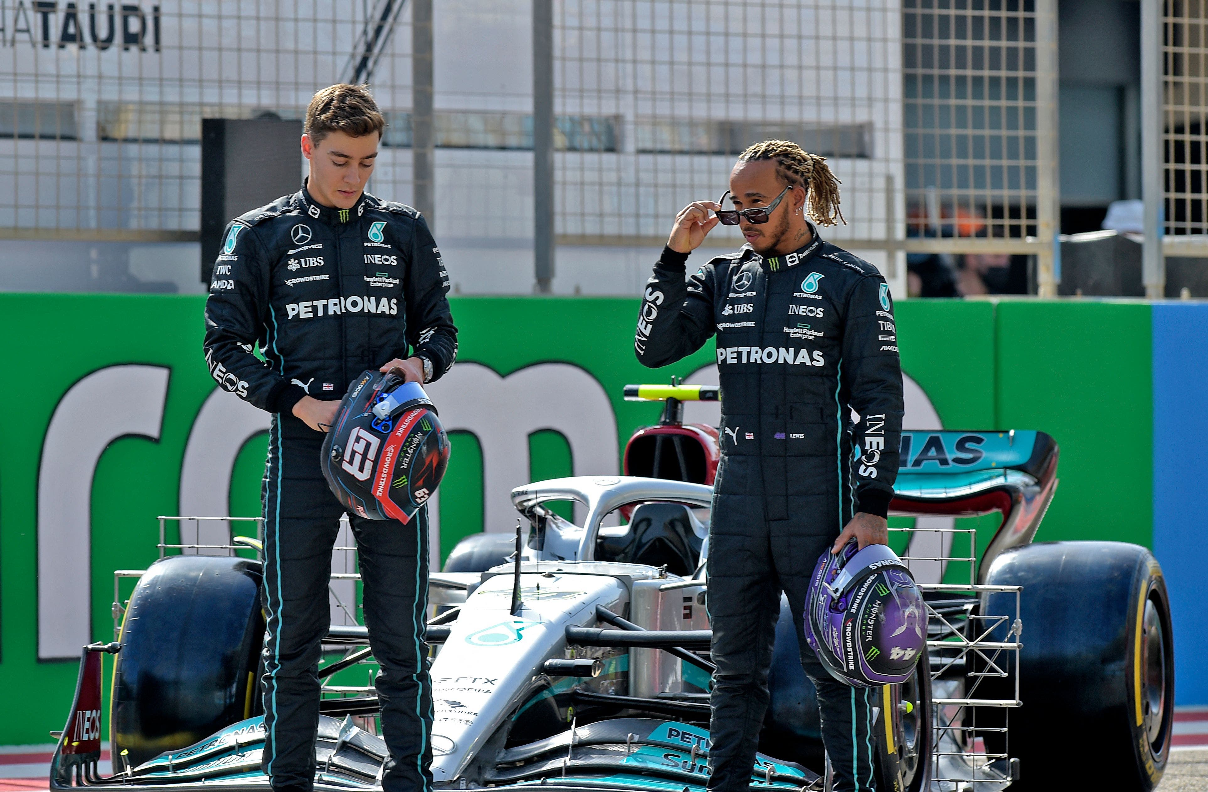 George Russell beating Lewis Hamilton is 'changing of the guard' at Mercedes | The Independent