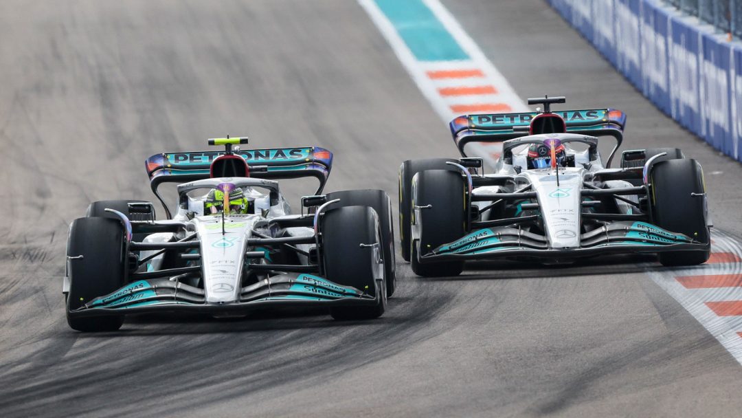 George Russell went from a "bit more room" passing Lewis Hamilton to too much : PlanetF1