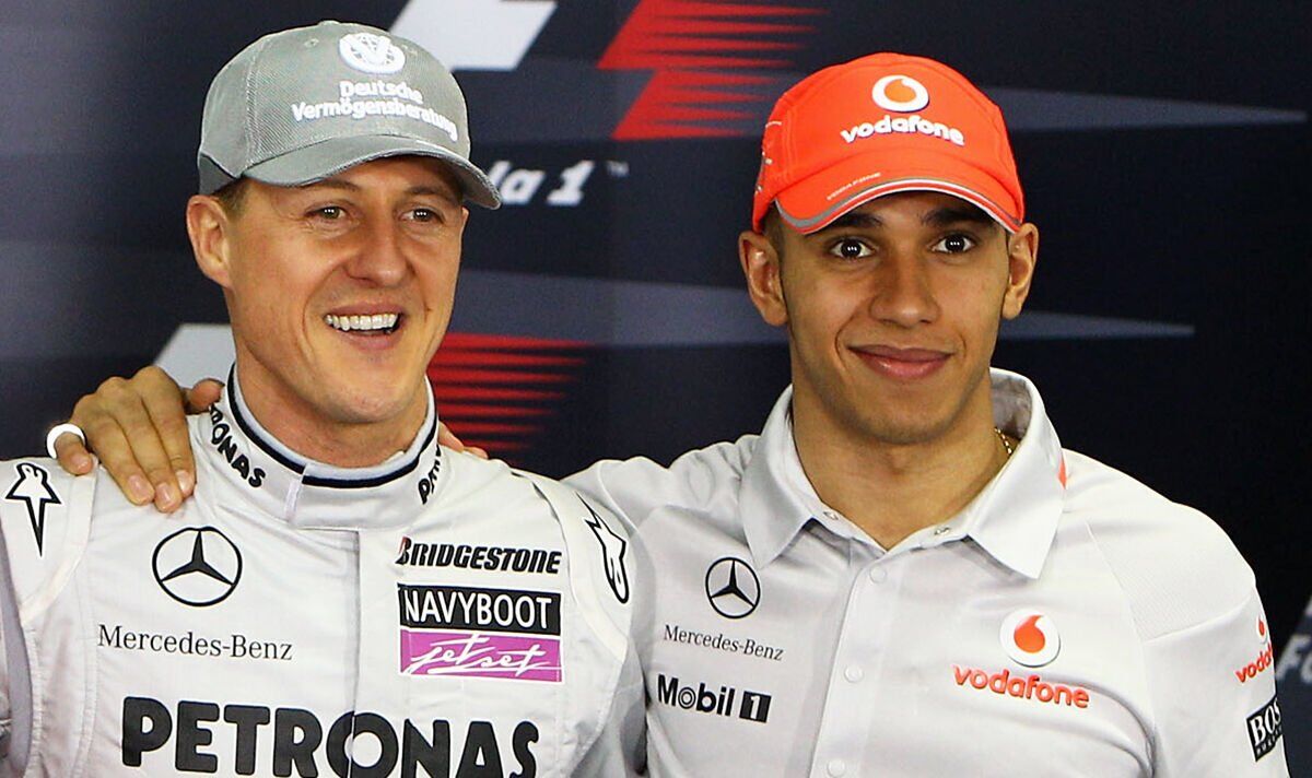 How Michael Schumacher credited Lewis Hamilton for life-changing  moment—'Helped me decide' | F1 | Sport | Express.co.uk