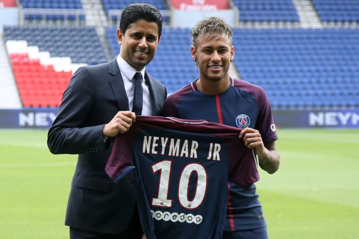 Neymar's 2017 move to PSG is still the most expensive transfer in history