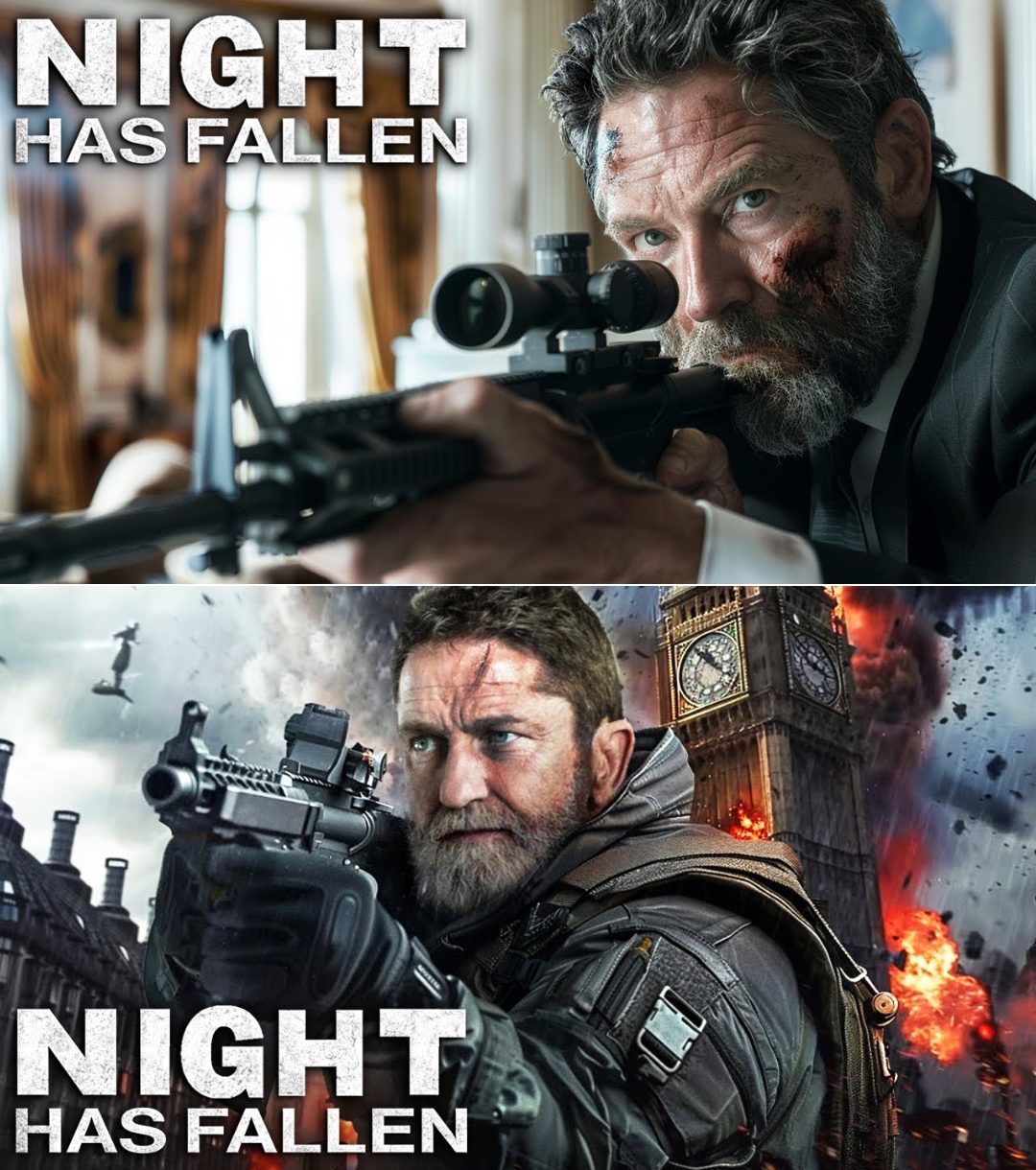 HAS FALLEN 4 Night Has Fallen (2024) With Gerard Butler & Angela Bassett