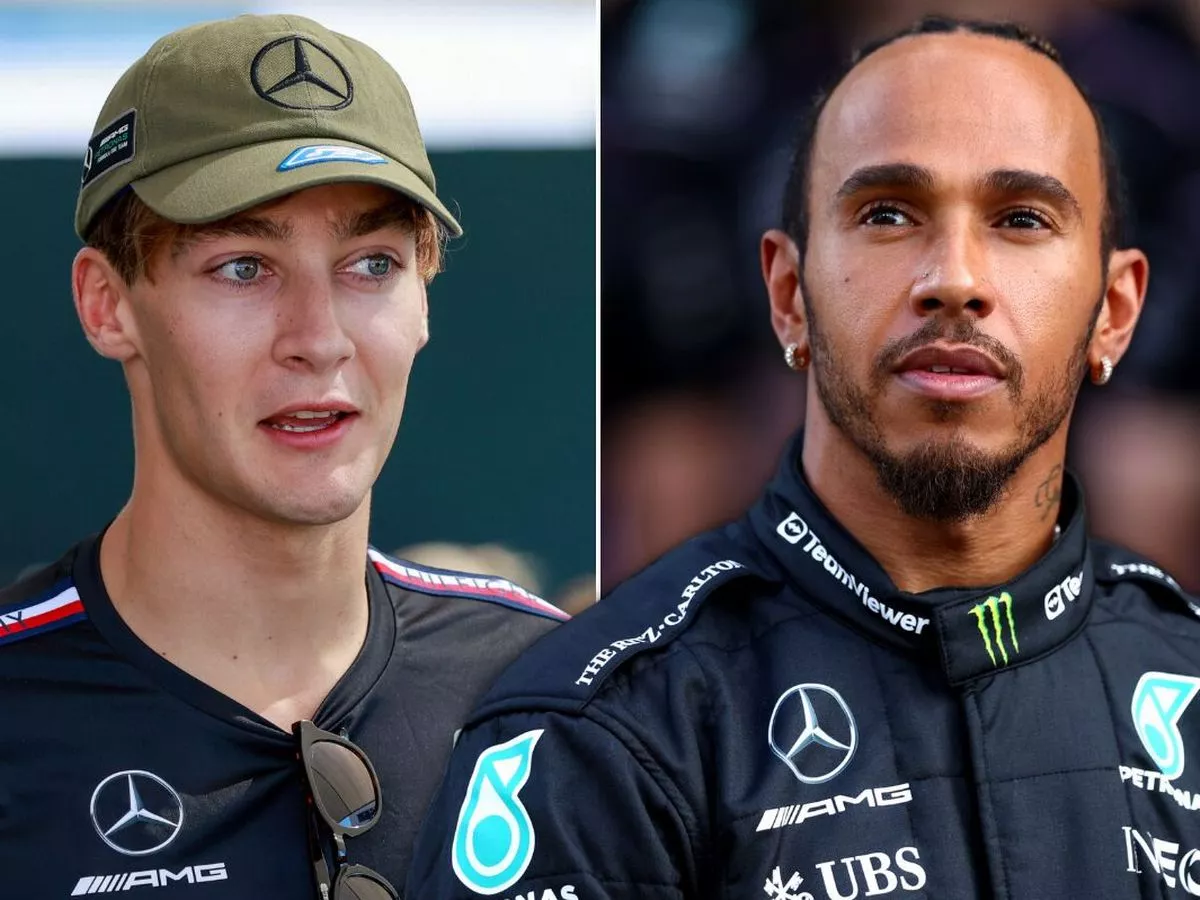 Lewis Hamilton mind game theory after “message” to overtaking George ...